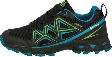 Черевики трекінгові та для ходьби Brütting Power Unisex, 42 EU, Чорний, Petrol, Зелений