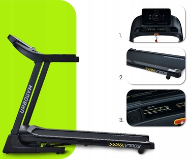 Електрична бігова доріжка Urbogym V700S (до 140 кг)