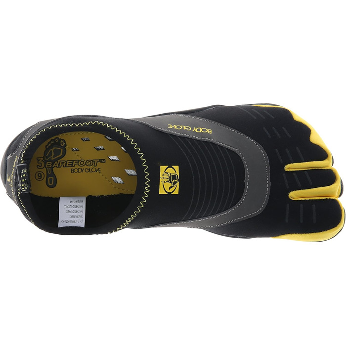 Чоловічі аквашузи Body Glove Barefoot Cinch 41 EU чорно-жовті