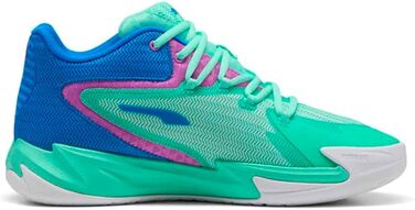 Кросівки баскетбольні PUMA Dagger (44 EU, Green Glimmer Pure Magenta)