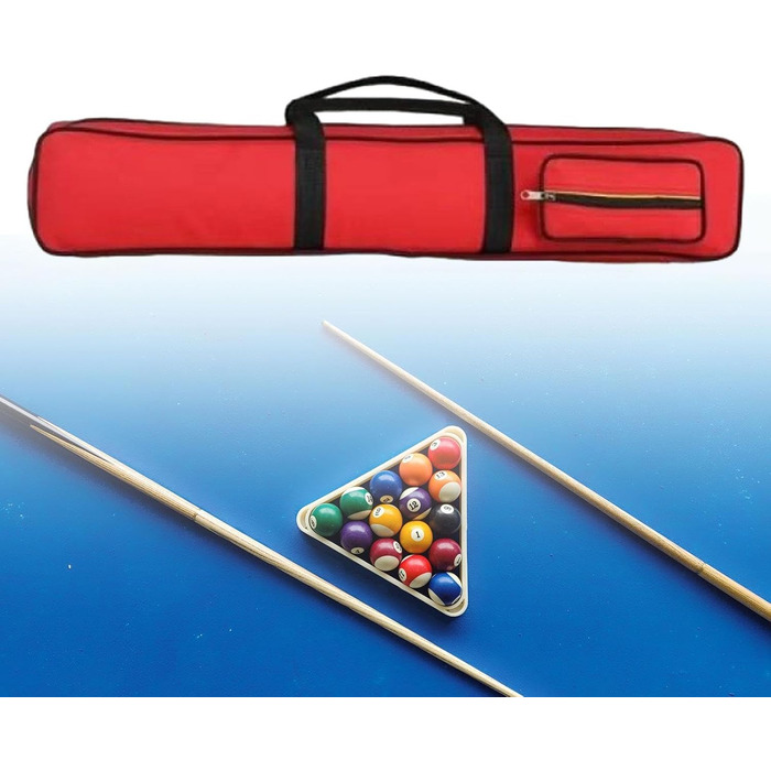 Чохол для більярдних київ, вінтажний стиль, великі кишені, червоний колір