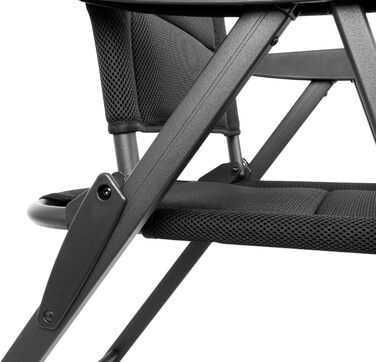 Кемпінговий стілець Brunner Skye 3D Black - чорний, поліестер