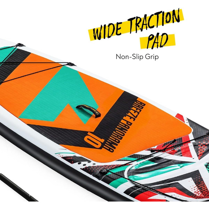 Надувний SUP Bestway Hydro-Force Breeze Panorama: комплект з насосом, сумкою та вікном, різні розміри