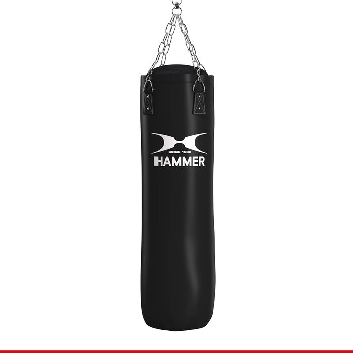 Боксерський мішок HAMMER BOXING Premium 120 см чорний для боксу та кікбоксингу