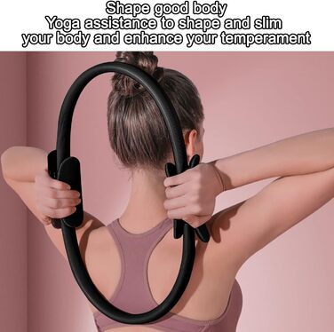 Кільце для пілатесу – тренажер для пресу, ніг та сідниць, для дому. Підходить для початківців та професіоналів