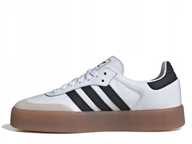 Жіночі кросівки adidas Sambae JI1349 білі, шкіряні, 38 2/3