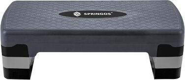 SPRINGOS Steppbrett - платформа для аеробіки та фітнесу