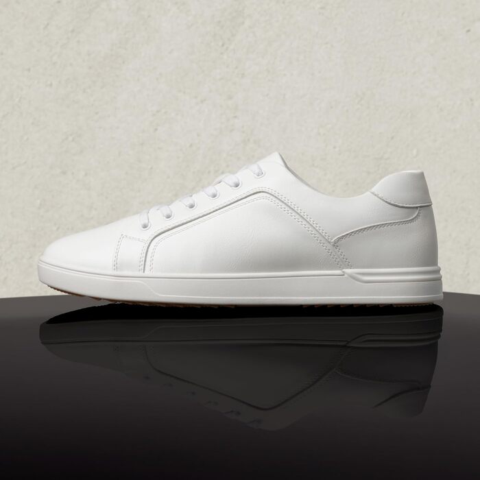 Чоловічі повсякденні кросівки Bruno Marc Casual Sneaker — легке низьке взуття, дихаючі та зручні, класичний дизайн, білі, розмір 44 EU