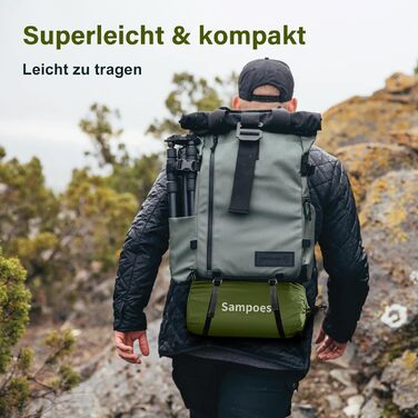 Надувний килимок для кемпінгу Isomatte 10см, самонадувний, з насосом, для туризму та відпочинку на природі (двоспальний, зелений)