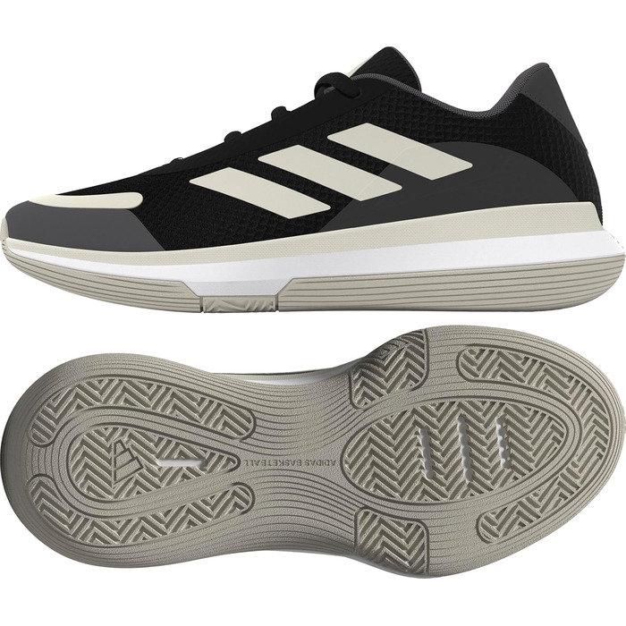 Кросівки баскетбольні adidas Unisex Bb Legends Low (36 EU, Black Orbit Grey Strata)