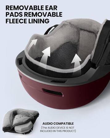 Шолом OutdoorMaster MIPS для катання на лижах та сноуборді, вентиляція, полікарбонат, EPS, червоний, S