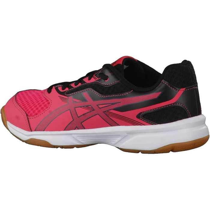 Кросівки Asics Upcourt 2 GS для залу (38 EU) - Червоний, Темно-сірий, Чорний