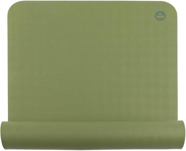 Йога-мат Bodhi ECO PRO 100% натуральний каучук, екологічний, антиковзкий, професійний для йоги та пілатесу, 185x60x0,4 см, зелений