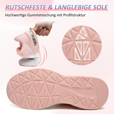 Жіночі кросівки для фітнесу та бігу Laufschuhe Rosa (42 EU) з амортизацією та підтримкою стопи
