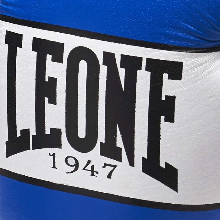 Боксерські рукавички Leone 1947 Shock 10 унцій сині - професійні для тренувань та спарингів