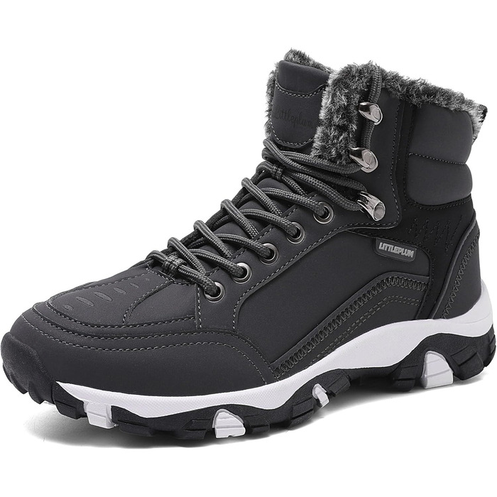 Черевики зимові жіночі Littleplum, утеплені, для трекінгу, сірі (40 EU)