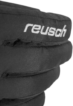 Дитячі зимові рукавички Reusch: теплі, вітрозахисні та дихаючі (чорно-білі, розмір 6.5)