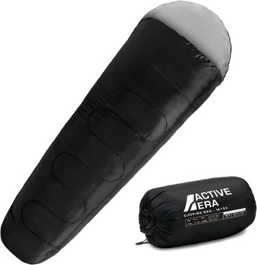 Сплячий мішок Active Era Mumienschlafsack для кемпінгу: зимовий, літній, водонепроникний, ультралегкий, -10°C до 10°C