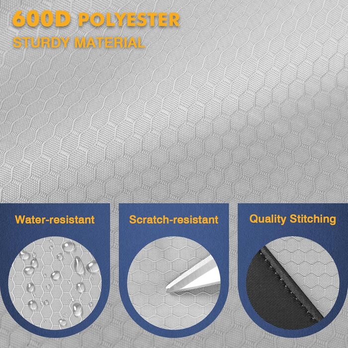 Чохол для більярдних київ 2x2 на 2 киї з кишенями на блискавці для аксесуарів, міцний, поліестер, з плечовим ременем та ручкою, м'який, для жінок та чоловіків (Сірий/Чорний)