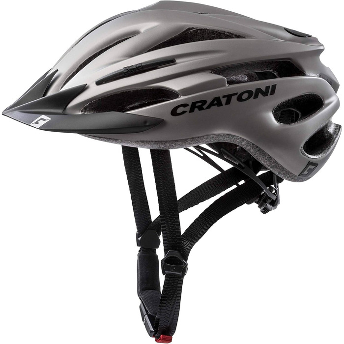 Велошолом Cratoni Pacer+ L-XL (58-62 см), антрацит