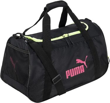 Жіноча спортивна сумка PUMA Evercat, чорна/світло-рожева, для тренувань