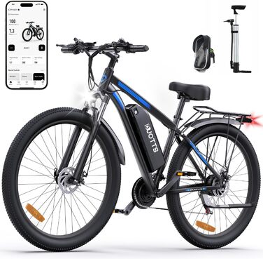 Електровелосипед ONESPORT DUOTTS C29 для дорослих, гірський e-bike з знімним акумулятором 48V 15Ah, мотор 250W, 21 швидкість, LCD-дисплей, для чоловіків і жінок