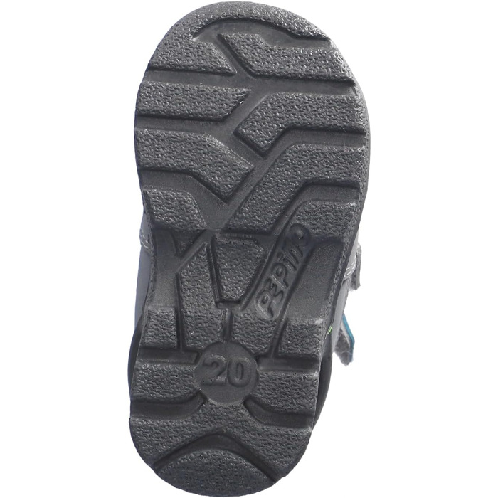 Зимові чоботи RICOSTA Flori для дівчаток та хлопчиків, дитячі чоботи для перших кроків, ширина: широкі, змінна устілка, Sympatex, пранні, веганські, 20 EU, широкі, графіт, карбон