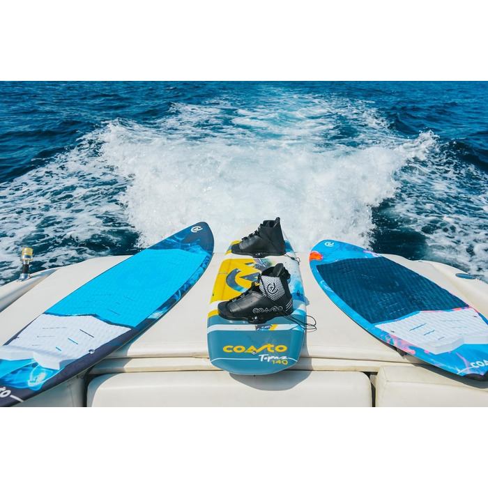 Вейкборд COASTO Topaz 140 Package: Комплект з кріпленнями Maze (40-46)