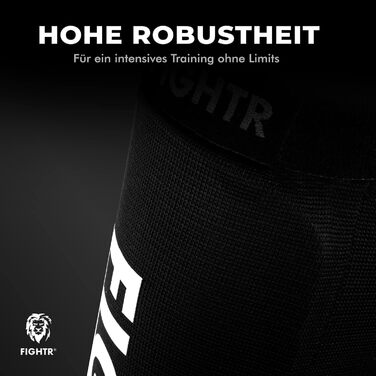 Захисні щитки FIGHTR® для гомілки з ідеальною посадкою та м'якою підкладкою для кікбоксингу, MMA, муай-тай та інших єдиноборств