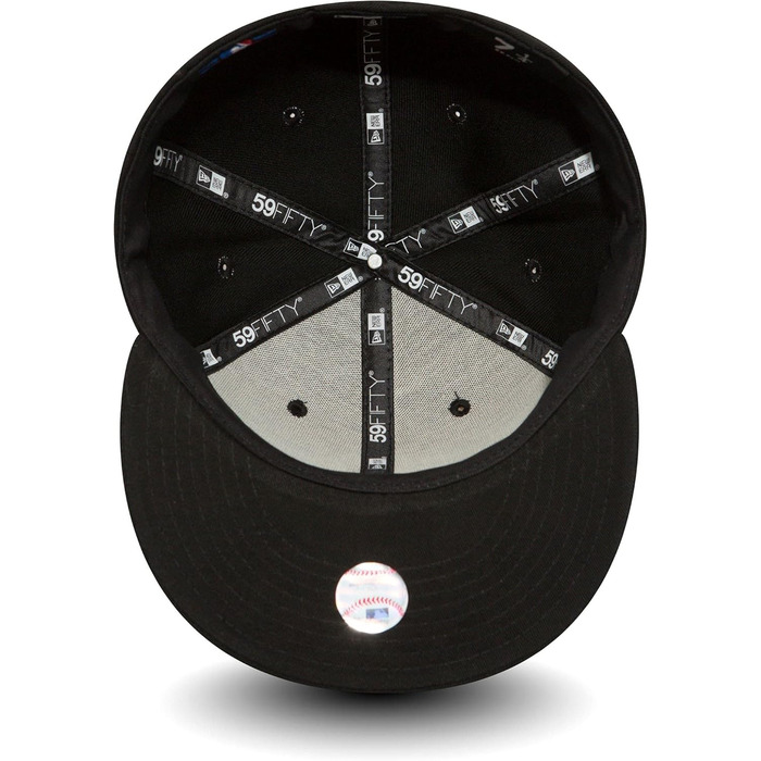 Кепка New Era New York Yankees 59fifty MLB Basic чорно-біла 60 NY