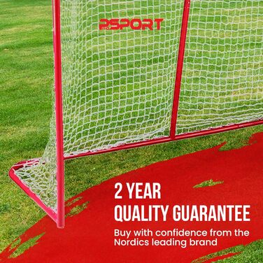 Ворота для хокею Nordic ProStore Streethockey Tor 160 x 115 x 58 см - для вуличної хокею, ковзанки, Floorball та ігор на подвір'ї. Підходять для дітей та дорослих.