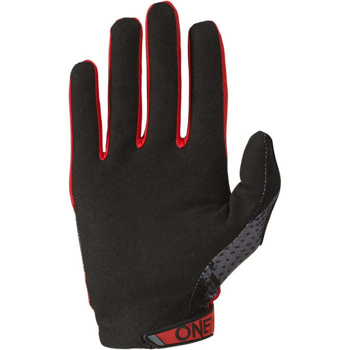Рукавички O'NEAL Matrix Stacked для мотоцикла та велосипеда (MTB, DH, FR, Downhill, Freeride) чорні/червоні, розмір L