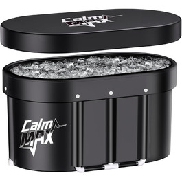 Ванна для криотерапії CalmMax Ovale - 450 л, переносний бак для холодної води, 5 шарів, 105 см, для спортсменів