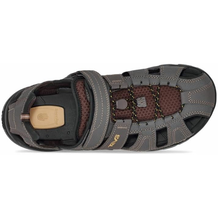 Чоловічі сандалі Teva Forebay, закриті, коричневі, 42 EU