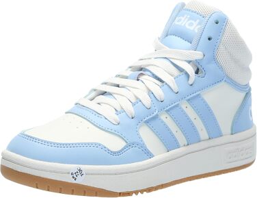 Кросівки Adidas Hoops 3 чоловічі білі, сірі, Cloud White, Gum (40 EU)