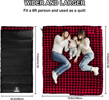 Спальний мішок фланелевий теплий 3-4 сезони XXL з бавовняним утеплювачем для дорослих, відпочинку на природі, риболовлі, кемпінгу, походів, легкий, для дому та вулиці, блакитний з 2lbs наповнювачем (червоний з 2lbs наповнювачем)