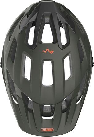 Велошолом ABUS Moventor 2.0 MIPS, захист від ударів, для MTB та All-Mountain, унісекс, розмір S (51-55 см), темно-зелений