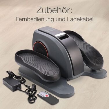 Міні-еліптичний тренажер MaxVitalis: компактний велотренажер для дому та офісу з комп'ютером та 3 програмами