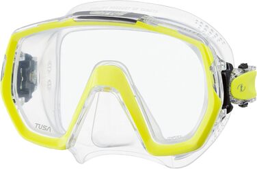Маска для плавання TUSA Sport Freedom Elite, Flash Yellow (однаковий розмір)