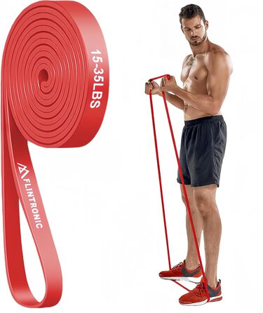 Набір еластичних стрічок Flintronic для фітнесу та йоги, 150LBS, 12 шт.