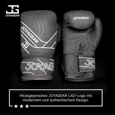 Боксерські рукавички JOYA Essentials з якісної штучної шкіри для кікбоксингу, муай-тай, спарингу