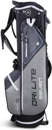 Сумка для гольфу Big Max Dri Lite Seven 2024 сіро-чорна - сумка для гольфу з водонепроникним покриттям