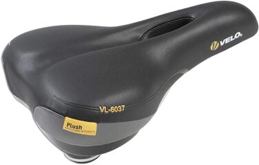 Велосипедне сідло Velo Plush унісекс, сіре, універсальний розмір