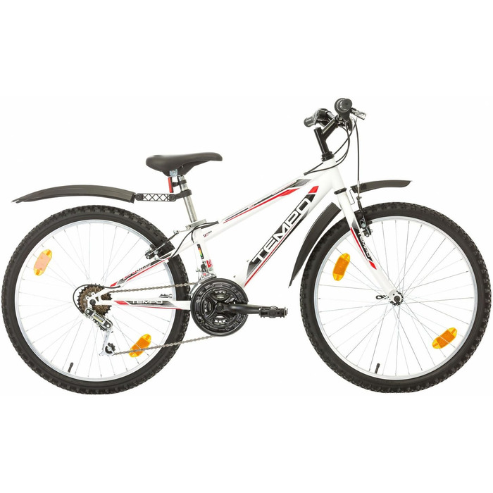 Гірський велосипед Probike Tempo 24 дюйми, 18 швидкостей, для хлопців і дівчат, зріст 130-155 см