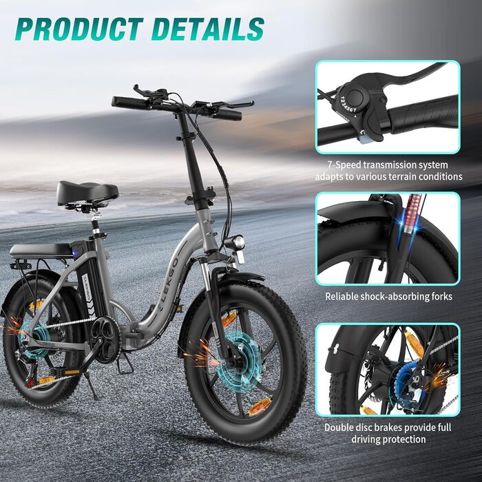 Електровелосипед ELEKGO 20