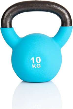 Гиря Sport-Tec 10 кг, світло-блакитна, для фітнесу та бодібілдингу