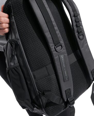 Рюкзак для плавання Arena One Go, чорний, 45 літрів, великий, для подорожей та спорту