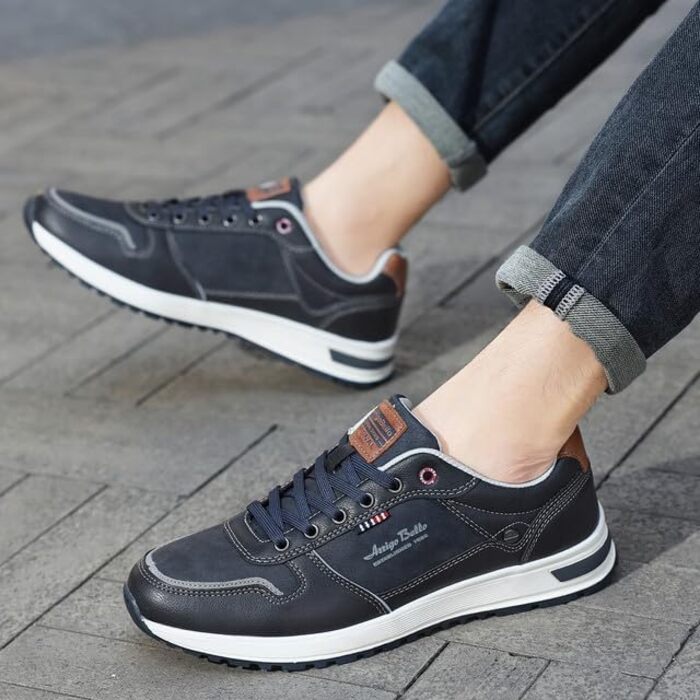 ARRIGO BELLO Кросівки чоловічі: спортивні, для відпочинку, робочі, Outdoor, легкі, для ходьби, розмір 41-46 (D, синій)