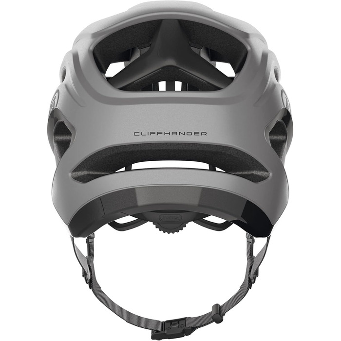 Велошолом ABUS Cliffhanger для MTB, сріблястий, вентиляція, розмір S (51-55 см), для жінок і чоловіків