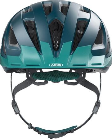 Велосипедний шолом ABUS Urban-I 3.0 та Youn-I 2.0 з LED підсвіткою для дітей, підлітків і молоді, синій, розмір M (52-57 см)